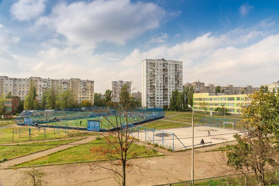 Квартира По Адресу Приозерная 8 Б Оболонь Kiev Eksteriør billede